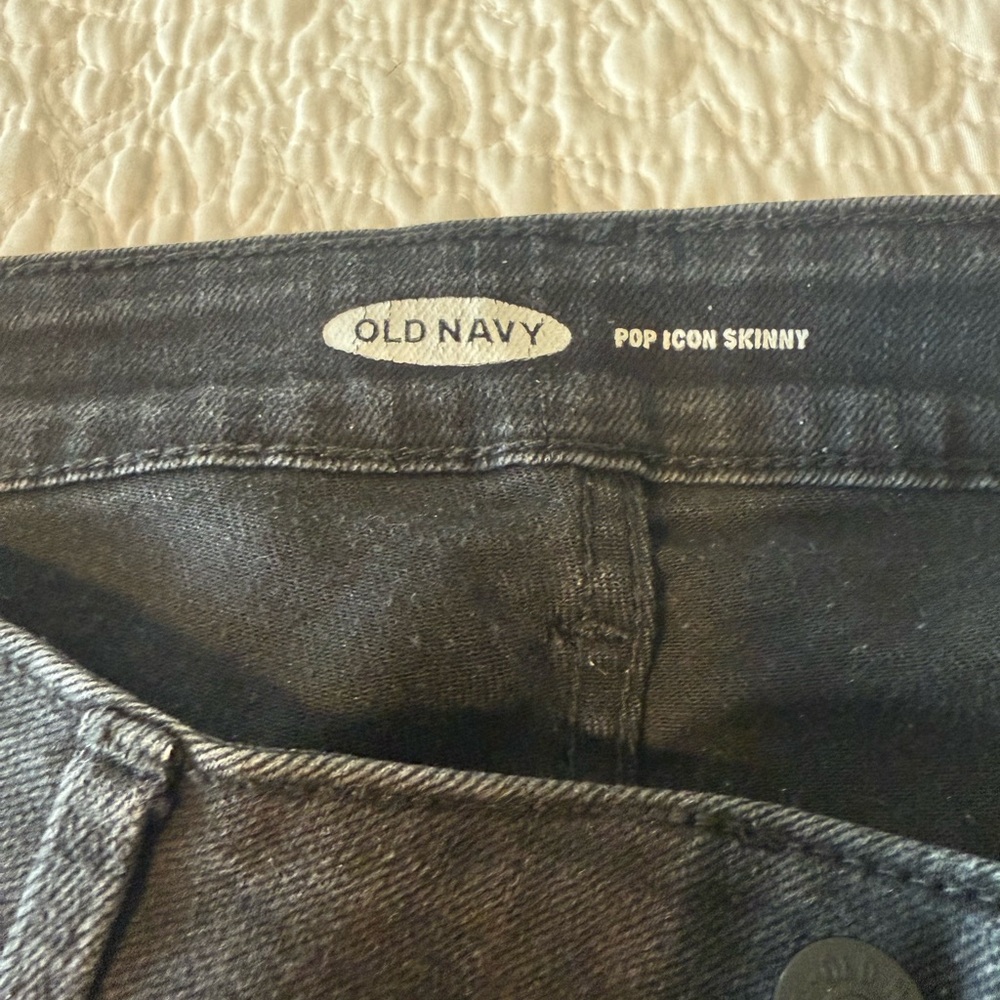 Pop Icon Old Navy Pop Icon Skinny Jeans - Dark Gray